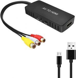 RuiPuo Composite to HDMI Adapter