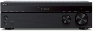 Sony Stereo with Phono Inputs & Bluetooth Black