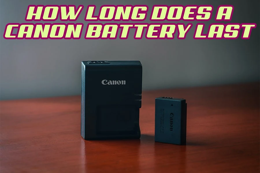 how long to charge a new canon camera battery